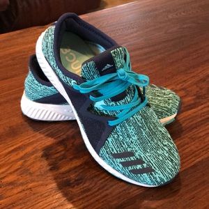 Adidas edge luz turquoise athletic shoe for women